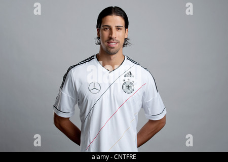 Sami KHEDIRA , Équipe nationale de football allemande Banque D'Images