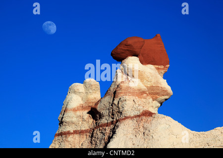 Blue Canyon, rouge et blanc calcaire, USA, Arizona Banque D'Images