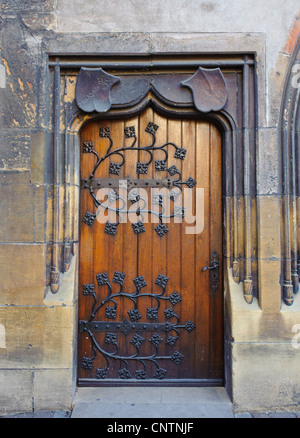 Porte à l'ancienne Douane de Colmar France Banque D'Images