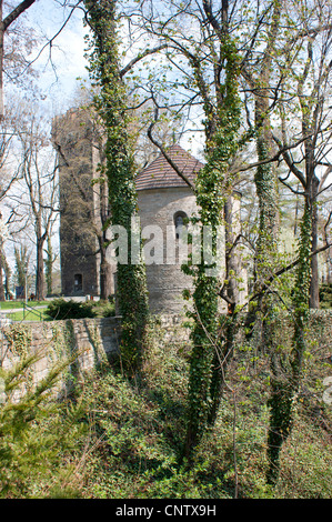 Tower et rotonde sur la colline du château à Cieszyn Banque D'Images