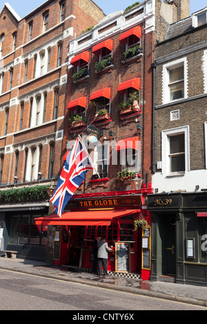 Le monde pub à Covent Garden London England Banque D'Images