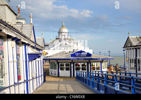 La jetée d''Eastbourne, Eastbourne, East Sussex, Angleterre, Royaume-Uni Banque D'Images