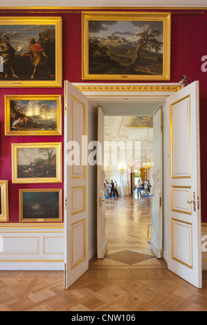 La Russie, Leningradskaya Oblast, Gatchina, Gatchina Palais, prix intérieur détail Banque D'Images