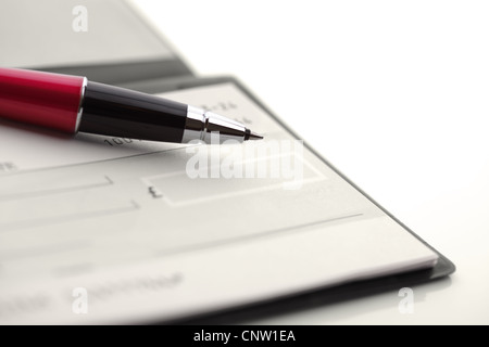 Chèque Banque D'Images