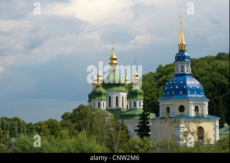 Vydubychi Monastery, Kiev, Ukraine, l'Europe. Banque D'Images