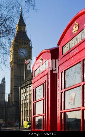 Europe Angleterre Londres, le palais de Westminster Big Ben Banque D'Images