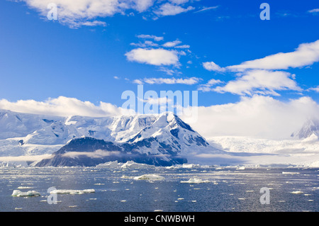 Paysage à l'Antarctique, l'Antarctique, Neko Cove Harbour Banque D'Images