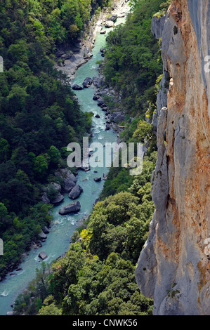 Canyon du Verdon, au sud-est de la France, France, Provence Banque D'Images