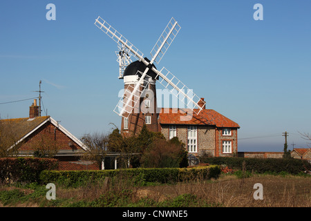 Weybourne Moulin, Weybourne, Norfolk. Banque D'Images