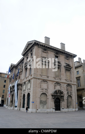 Hôtel de ville de Marseille ( Hôtel de Ville) sur le quai du port, Marseille, Provence-Alpes-Côte d'Azur, France Banque D'Images