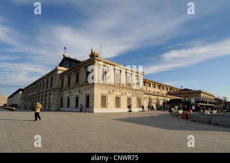 La gare principale, la gare de Marseille Saint Charles à Marseille,France. Banque D'Images