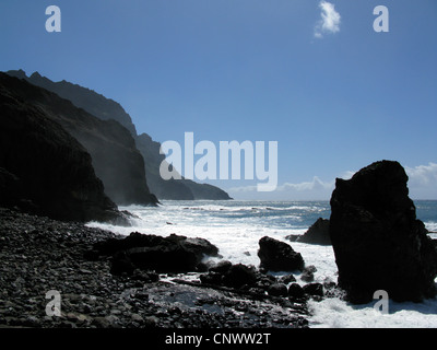 Playa del Trigo, Canaries, Gomera, Alojero Banque D'Images