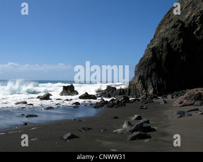 Playa del Trigo, Canaries, Gomera, Alojero Banque D'Images