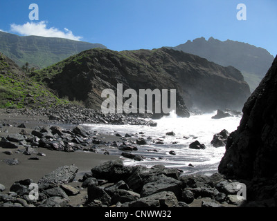 Playa del Trigo, Canaries, Gomera, Alojero Banque D'Images