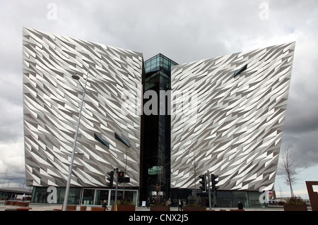 Titanic Belfast, en Irlande du Nord Banque D'Images