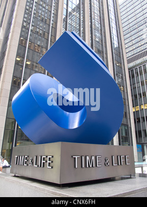 Time Life Building à New York Banque D'Images