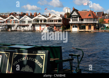 Angleterre Oxfordshire Henley, Tamise Banque D'Images