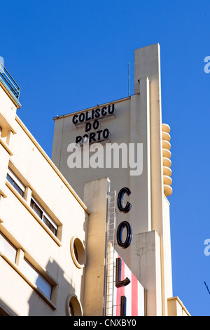 Coliseu do Porto, Porto, Portugal Banque D'Images