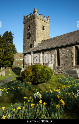 L'Église de Jésus, Troutbeck, Parc National de Lake District, Cumbria Banque D'Images