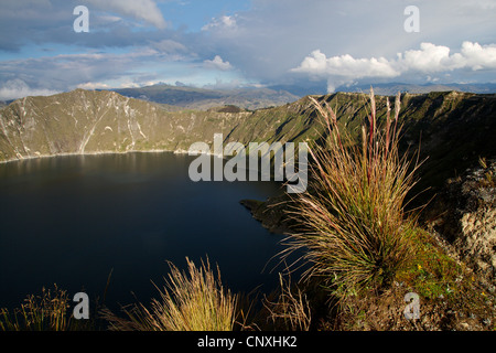 Laguna Quilotoa, Equateur, Otavalo Banque D'Images