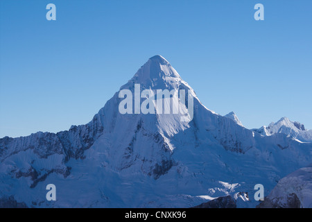 Artesonraju, le Pérou, les Andes, la Cordillère Blanche Banque D'Images