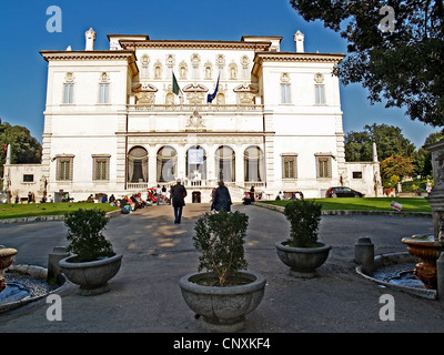 La galerie Borghese, Rome Banque D'Images