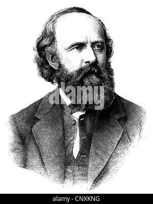 Johannes Schilling, 1828 - 1910, un sculpteur allemand, historique de la gravure, 1883 Banque D'Images