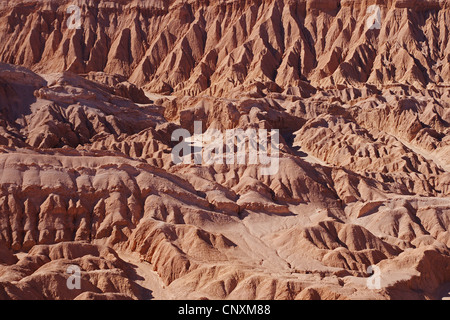Formations rocheuses de la vallée de la Muerte, Chili, Andes, Désert d'Atacama, San Pedro Banque D'Images