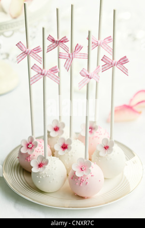 Wedding Cake pops Banque D'Images