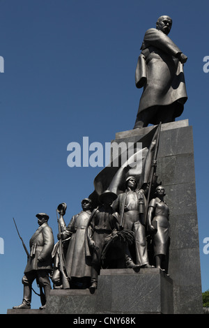 Monument au poète ukrainien Taras Shevchenko à Kharkov, Ukraine. Banque D'Images