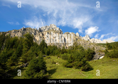 Hochkoenig mountain range, Autriche Banque D'Images