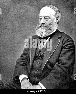 JAMES JOULE (1818-1889) Physicien anglais d'après qui le Joule Unité de l'énergie est nommé Banque D'Images