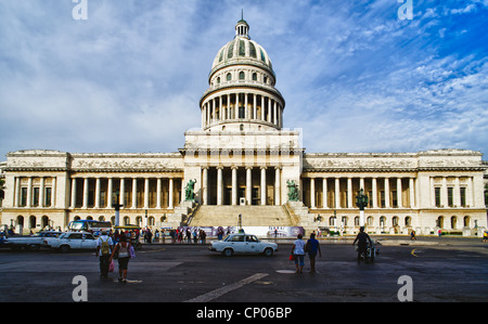 Capitol building dans la vieille Havane, Cuba Banque D'Images