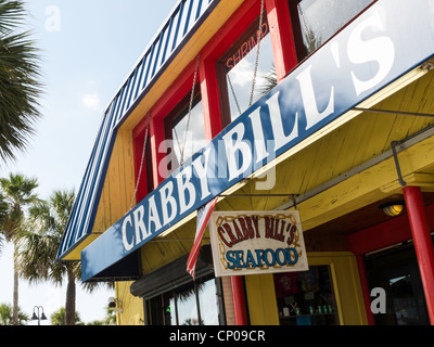 Crabby Bill's Seafood Restaurant, Clearwater Beach, FL, USA Banque D'Images