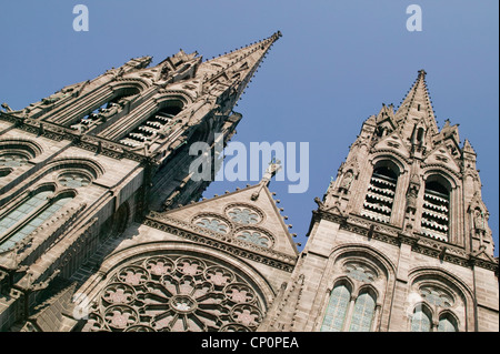 Cathédrale gothique Notre Dame de l Assomption Clermont Ferrand Puy de Dome Auvergne-Rhone-Alpes France Banque D'Images