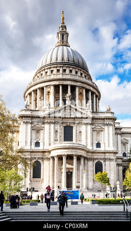 Saint Paul's Cathedral, Londres, Angleterre. Banque D'Images