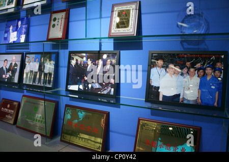 Celebrity photos dans BYD headquarter Banque D'Images