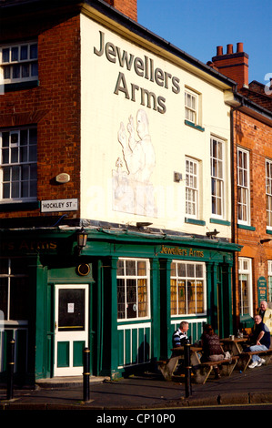 Pub dans Jewellery Quarter, Birmingham Banque D'Images