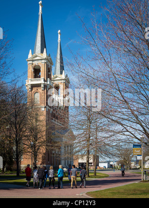 St Aloysius Église à l'Université Gonzaga à Spokane, État de Washington. Banque D'Images