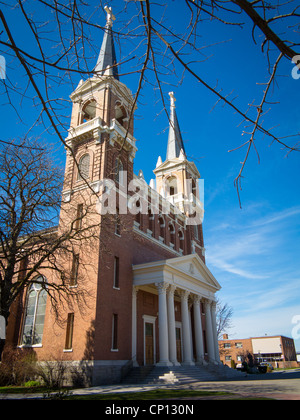 St Aloysius Église à l'Université Gonzaga à Spokane, État de Washington. Banque D'Images