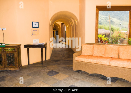 Termas de Papallacta et Hot Springs Resort en Equateur. Banque D'Images