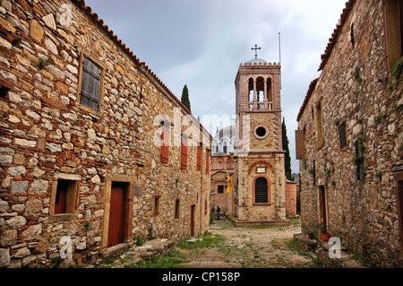 ( Nea Moni, allumé. "Nouveau Monastère") est un monastère du 11ème siècle sur l'île de Chios, Grèce, de l'Egée du Nord Est. Banque D'Images