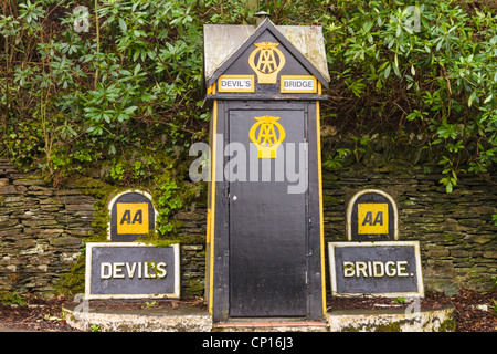 AA call box Banque D'Images