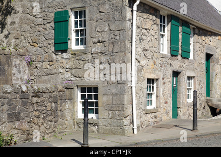 Cottage de tisserand géré par le National Trust for Scotland, The Cross, Kilbarchan, Renfrewshire, Écosse, ROYAUME-UNI Banque D'Images
