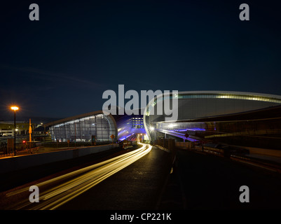 L'aéroport de Dublin, la borne 2. Banque D'Images