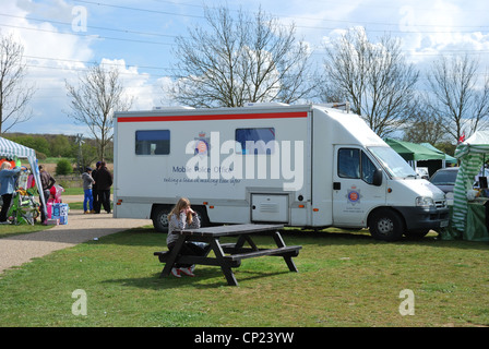 Bureau de police mobile en essex Banque D'Images