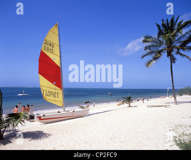 Hôtel InterContinental Resort beach, Mombasa, Kenya, République du Kenya Comté Banque D'Images