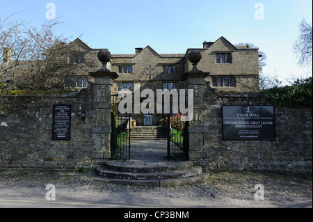 Eyam hall derbyshire england uk Banque D'Images