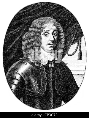 François VI de la Rochefoucauld, 1613 - 1680, un aristocrate français, dans les services et littéraire des moralistes français, Banque D'Images