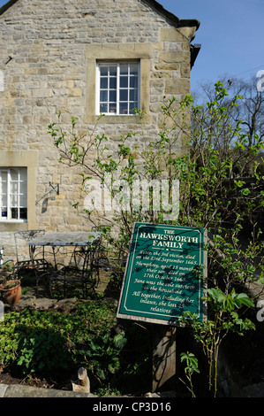 Le village de la peste eyam hawksworth famille décès subi en 1665 l'angleterre derbyshire uk Banque D'Images